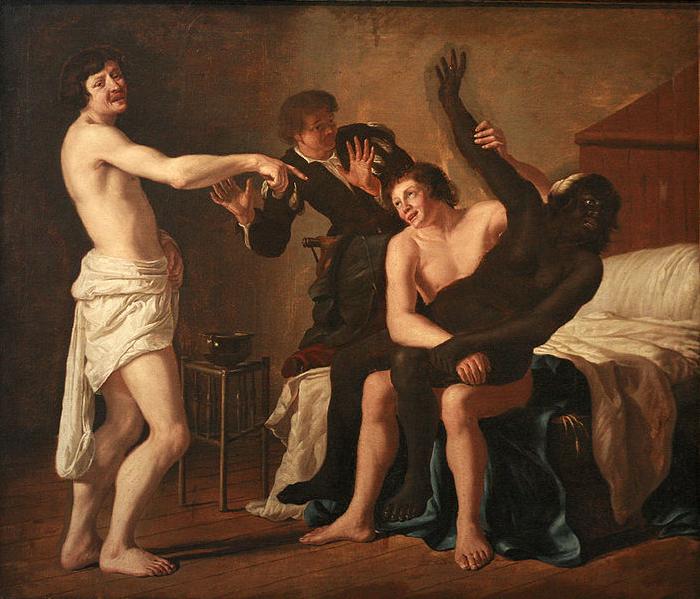 GRAMATICA, Antiveduto Rape of the negro girl